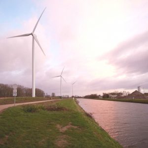 Aanvraag windturbines naast Albertkanaal door de firma W-kracht