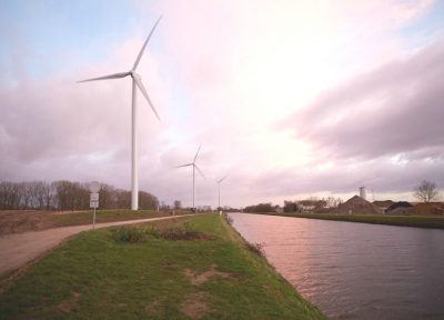 Aanvraag windturbines naast Albertkanaal door de firma W-kracht