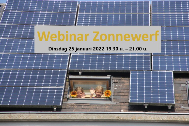 Webinar Zonnewerf: Want je eigen zonnepanelen zijn nog steeds een rendabele investering!